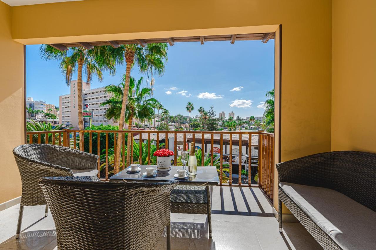 Amazing 3 Bedroom Apartment On The First Line Of The Best Las Americas Beach, Air Conditioner And Terrace Ocean View Playa de las Americas  Ngoại thất bức ảnh